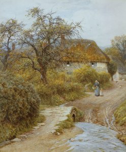 Hill Farm, Symondsbury, Dorset tekijältä Helen Allingham