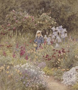 Huonekalut ja erilaiset esineet 1100- ja 1300-luvuilta tekijältä Helen Allingham