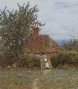 Haslemeren lähellä tekijältä Helen Allingham