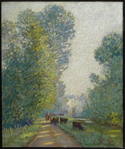 Maisema lehmien kanssa, n. 1907