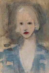 Vaalea nainen tekijältä Helene Schjerfbeck
