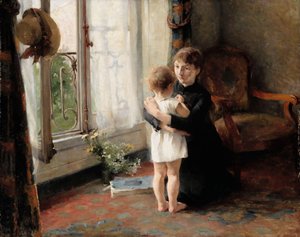 Äiti ja lapsi, 1886.