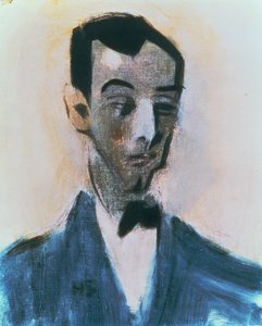 Mans Schjerfbeckin muotokuva tekijältä Helene Schjerfbeck