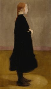 Koulutyttö II, 1908. tekijältä Helene Schjerfbeck