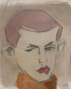 ”Puunhakkaaja”, päämuotokuva tekijältä Helene Schjerfbeck