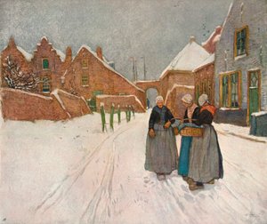 Lumikirjassa, vuodelta 1902