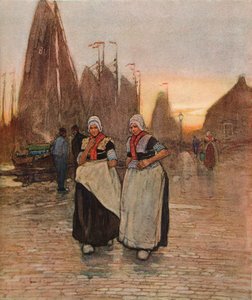 Laiturilla, c1902