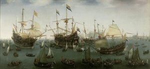 Toisen Itä-Intian tutkimusmatkan paluu Amsterdamiin, 19. heinäkuuta 1599