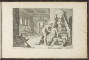 Apollo viettelee Leucothean Ovid