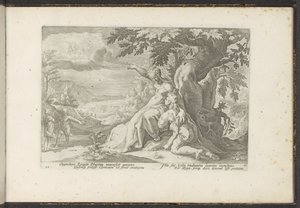 Clymene määrää Phaethonin isänsä, auringonjumalan Ovid