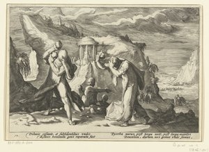 Deucalion ja Pyrrha luovat uuden ihmisrodun Ovid