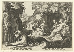Diana saa selville Calliston raskauden Ovid
