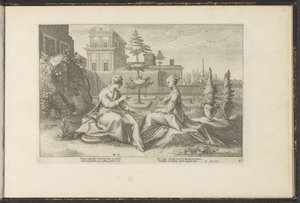 Juno lähestyy Semeleä Beroen varjossa Ovid