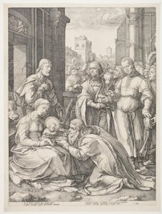 Maagien palvonta tekijältä Hendrick Goltzius