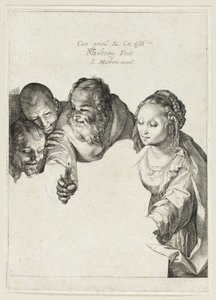 Paimenten palvonta tekijältä Hendrick Goltzius