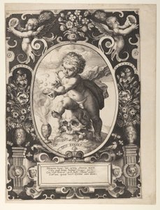 Allegoria katoavaisuudesta (Quis Evadet) tekijältä Hendrick Goltzius