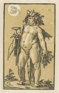 Bacchusfinnès tekijältä Hendrick Goltzius