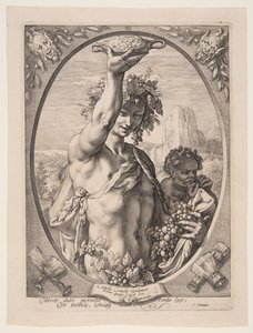 Bacchus, kolmesta pakanallisesta jumalasta ja jumalattaresta.