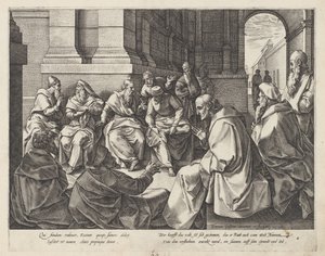 Boas ja vanhimmat Ruthin historia (sarjan nimi) tekijältä Hendrick Goltzius
