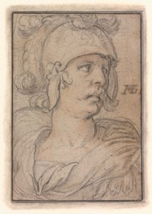 Soturin rintakuva tekijältä Hendrick Goltzius