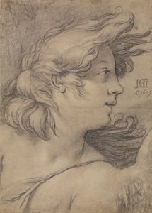 Enkelin rintakuva tekijältä Hendrick Goltzius