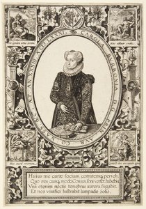 Charlotte Bourbonilainen tekijältä Hendrick Goltzius