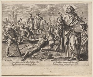 Kristus tekijältä Hendrick Goltzius