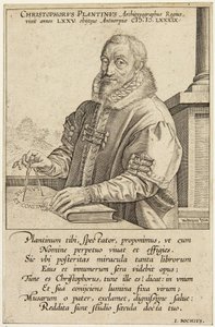 Christopher Plantin tekijältä Hendrick Goltzius