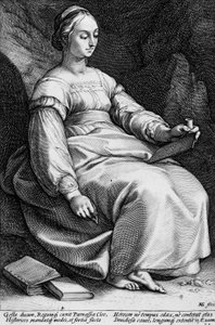 Kleio tekijältä Hendrick Goltzius