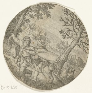 Sokea johtaa sokeaa tekijältä Hendrick Goltzius