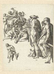 Lapsenmurha Betlehemissä tekijältä Hendrick Goltzius