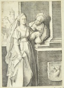 Outo pari tekijältä Hendrick Goltzius