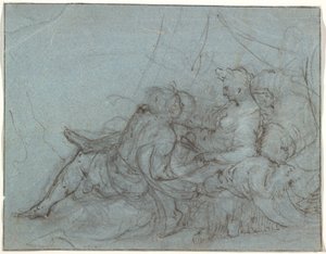 Rakastava pari tekijältä Hendrick Goltzius