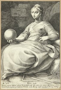 Erato tekijältä Hendrick Goltzius