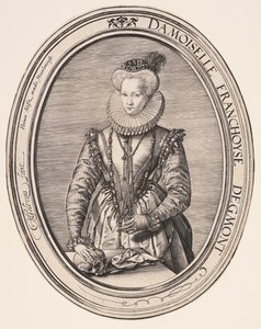 Françoise van Egmond tekijältä Hendrick Goltzius