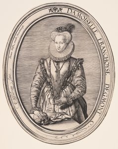 Françoise van Egmond tekijältä Hendrick Goltzius