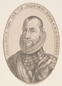 Fredrik II, Tanskan ja Norjan kuningas tekijältä Hendrick Goltzius