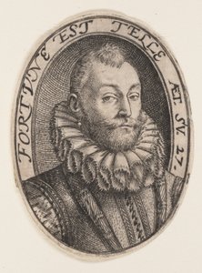 Gerrit Dircksz. tai Claes Stefensz. van Heussen. tekijältä Hendrick Goltzius