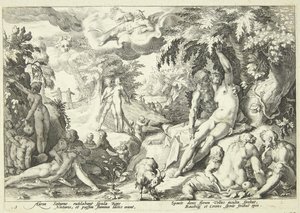 Kultainen ikä tekijältä Hendrick Goltzius