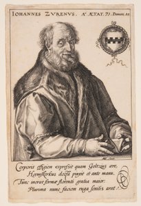 Jan van Zuren, Haarlemin kaupunginjohtaja tekijältä Hendrick Goltzius