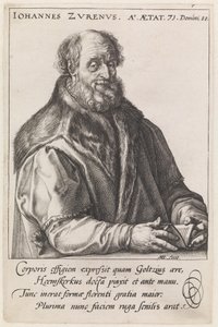Johannes Zurenus (1517–1591) tekijältä Hendrick Goltzius