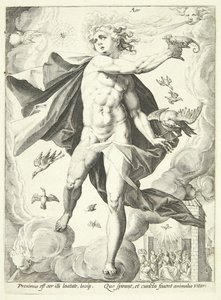 Ilma (Aer) tekijältä Hendrick Goltzius