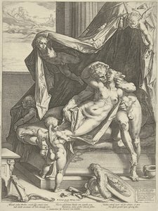 Marsista Venukseen tekijältä Hendrick Goltzius