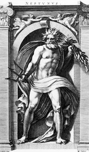 Neptunus tekijältä Hendrick Goltzius