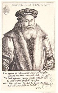 Petrus Forestus tekijältä Hendrick Goltzius