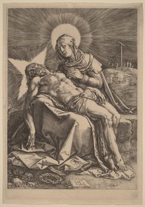 Pietà (sureva Neitsyt ja kuollut Kristus hänen sylissään)