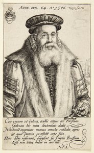 Pieter van Foreest tekijältä Hendrick Goltzius