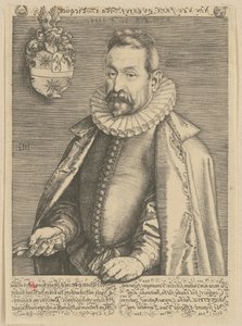 Jan Nicquetin muotokuva tekijältä Hendrick Goltzius