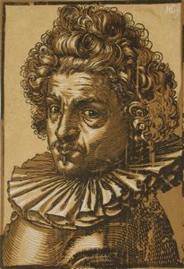 Gillis van Breenin muotokuva tekijältä Hendrick Goltzius