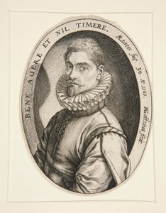 Hieronymous Scholiersin muotokuva tekijältä Hendrick Goltzius